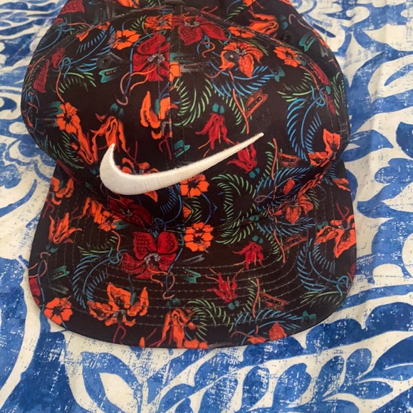 nike flower hat